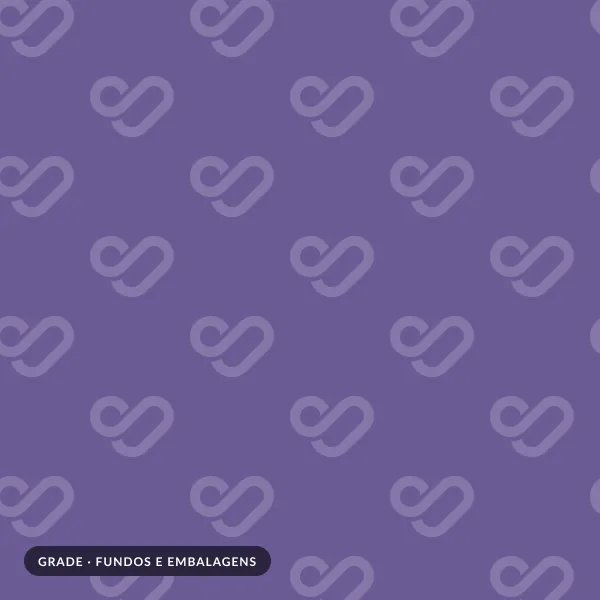 Grid pattern: secondary-purple symbols tiled on primary purple